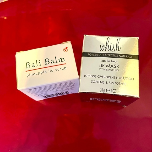 Bali Makeup Lip Mask Lip Scrub Moisturizer Duo Bundle Lot Poshmark